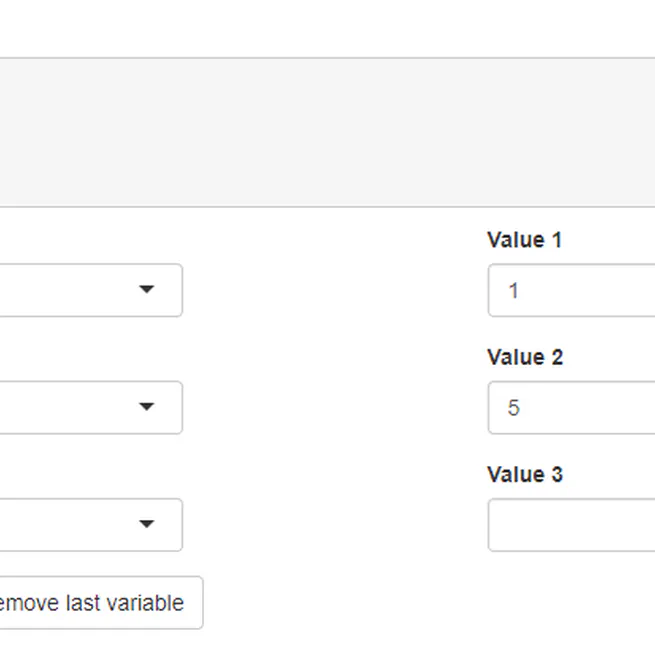 Shiny App to Dinamically Add/Remove variables to a data frame.